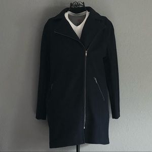 EUC! Old Navy Asymmetrical Coat. Size Lg.